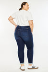 Berenice Mid Rise Ankle Skinny Jeans (Plus Size)