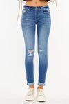 Hudson Mid Rise Ankle Skinny Jeans - Official Kancan USA