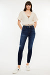 Danica High Rise Ankle Skinny Jeans - Official Kancan USA