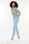 Danica High Rise Ankle Skinny Jeans - Official Kancan USA