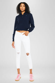  Electra Mid Rise Ankle Skinny Jeans