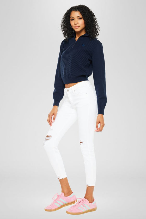 Electra Mid Rise Ankle Skinny Jeans