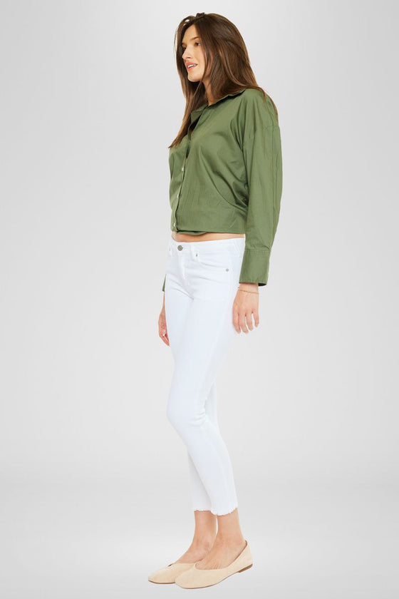 Ivy Mid Rise Ankle Skinny Jeans