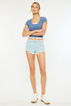 Ida Mid Rise Polka Dot Shorts