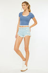 Ida Mid Rise Polka Dot Shorts