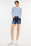 Justine Mid Rise Shorts - Official Kancan USA