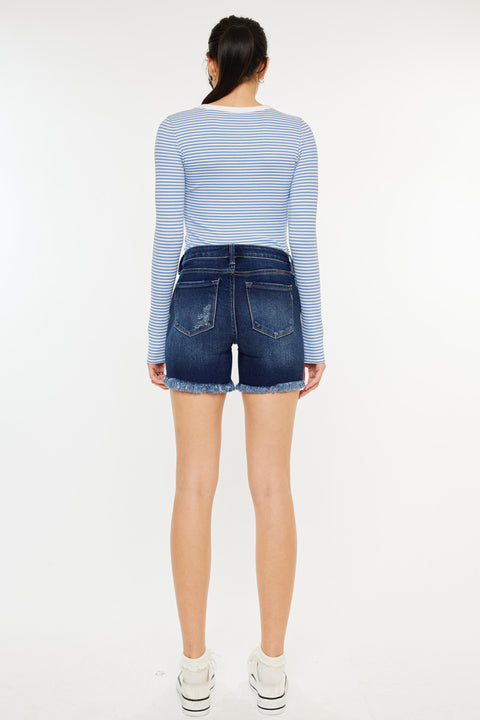 Justine Mid Rise Shorts - Official Kancan USA