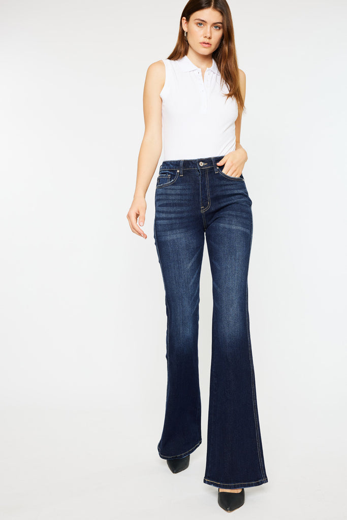 Luke High Rise Flare Jeans - Official Kancan USA