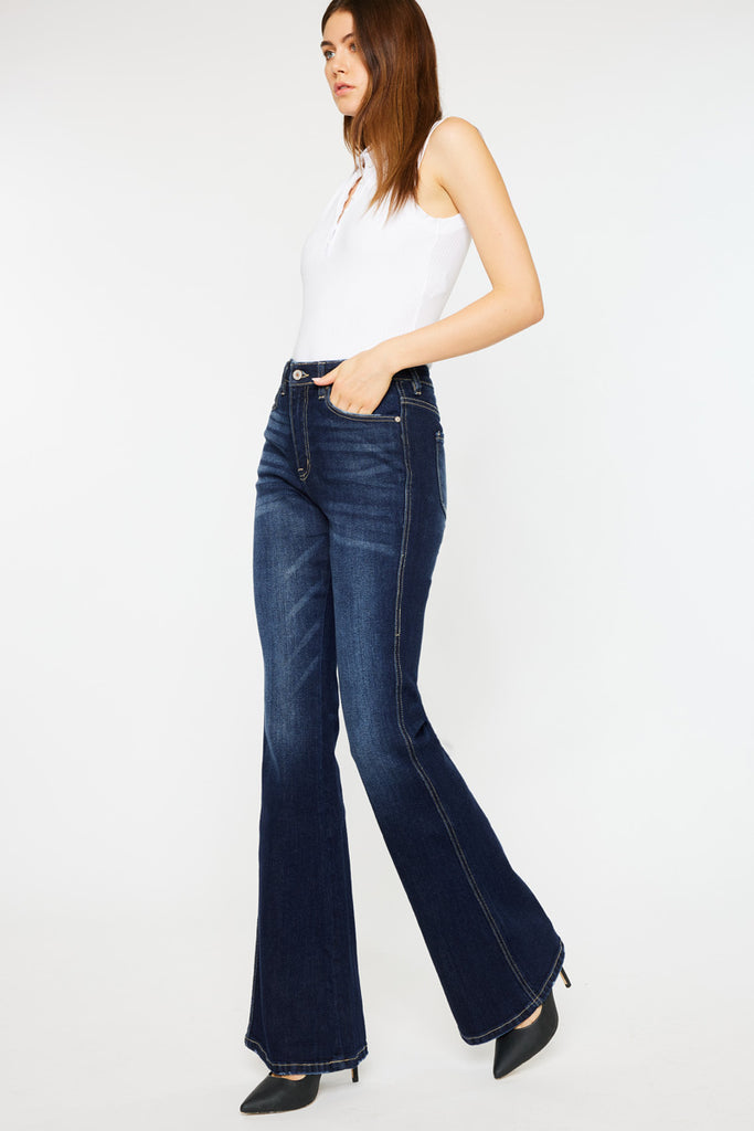 Luke High Rise Flare Jeans - Official Kancan USA