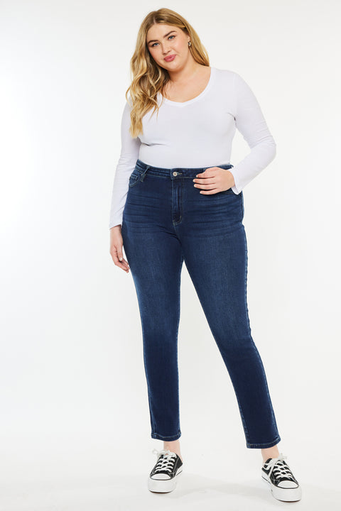 Klarissa  High Rise Super Skinny Jeans  (Plus Size) - Official Kancan USA