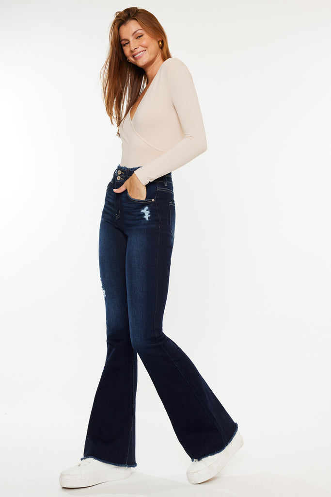 Morgan High Rise Flare Jeans - Official Kancan USA