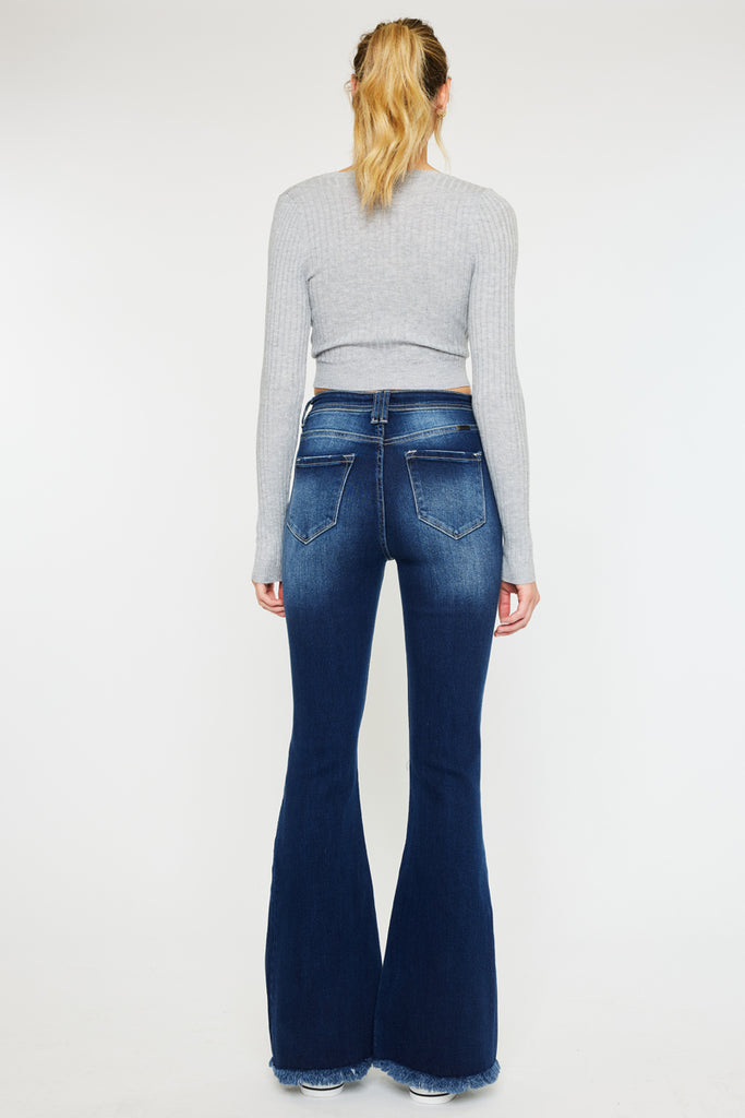 Sian High Rise Flare Jeans - Official Kancan USA