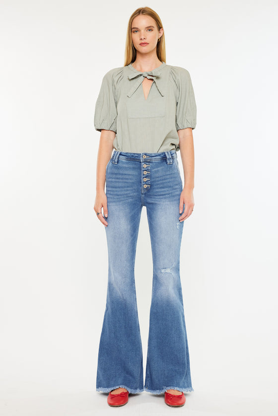 Sianne High Rise Flare Jeans