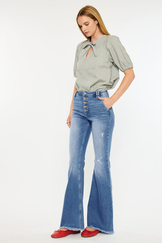 Sianne High Rise Flare Jeans