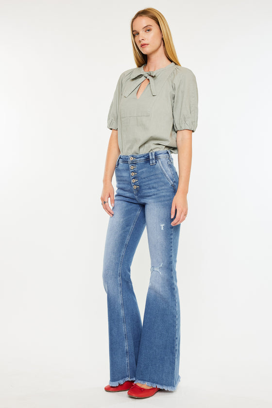 Sianne High Rise Flare Jeans