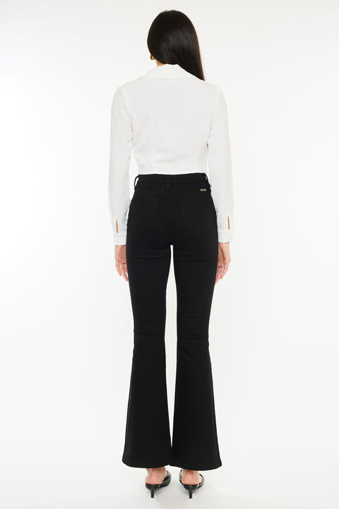 Mars High Rise Flare Jeans (Petite) - Official Kancan USA