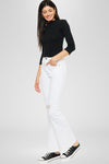 Crystal High Rise Bootcut Jeans (Petite)