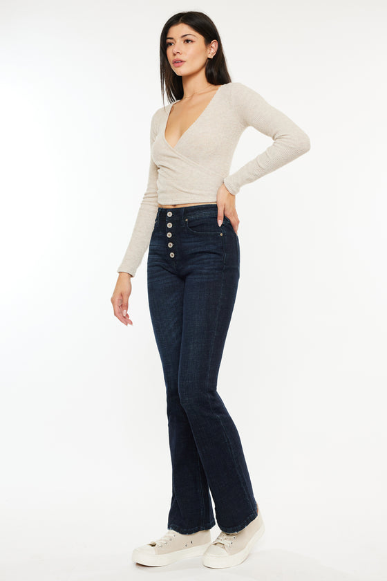 Blaire High Rise Bootcut Jeans (Petite) - Official Kancan USA