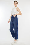 Kaas Ultra High Rise Belted Paperbag Straight Leg Jeans - Official Kancan USA