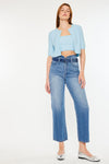 Kaas Ultra High Rise Belted Paperbag Straight Leg Jeans