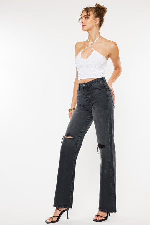 Montana Ultra High Rise 90's Flare Jeans - Official Kancan USA