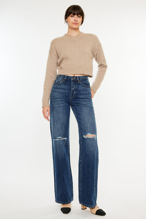 Montana Ultra High Rise 90's Flare Jeans - Official Kancan USA