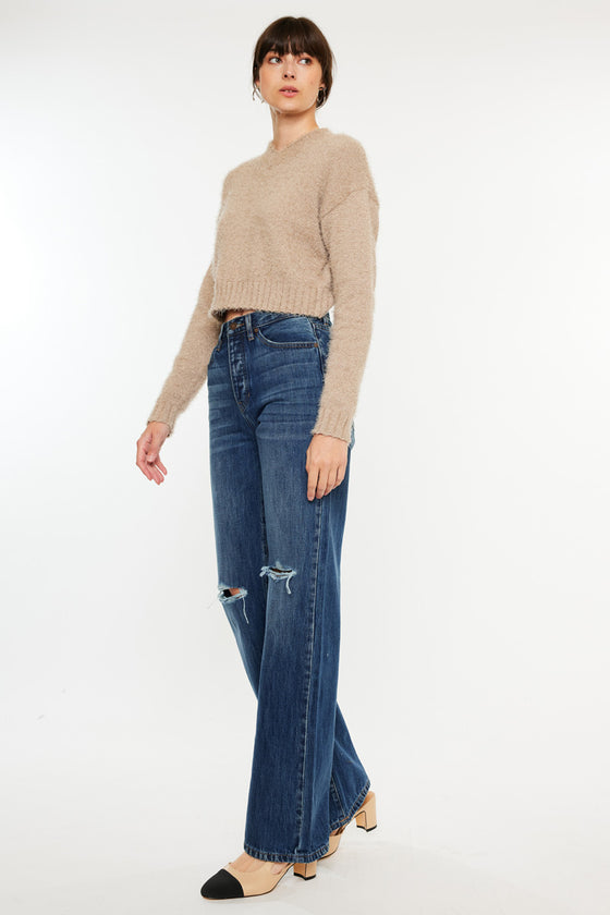 Montana Ultra High Rise 90's Flare Jeans - Official Kancan USA