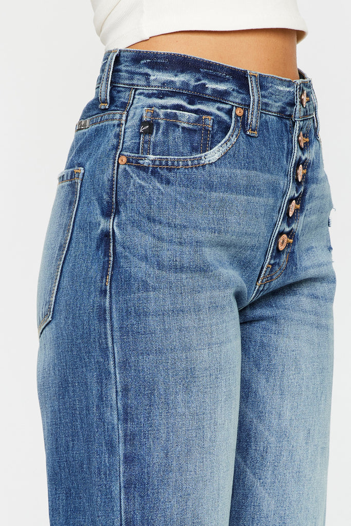 Ariena Ultra High Rise 90's Flare Jeans - Official Kancan USA