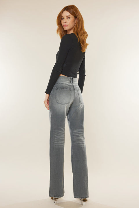 Montana Ultra High Rise 90's Flare Jeans - Official Kancan USA