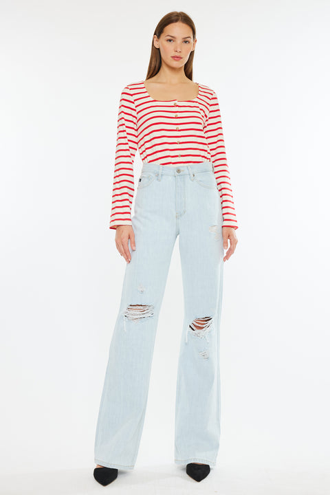 Montana Ultra High Rise 90's Flare Jeans