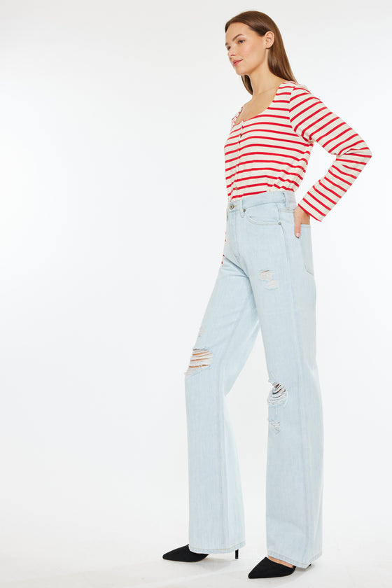 Montana Ultra High Rise 90's Flare Jeans