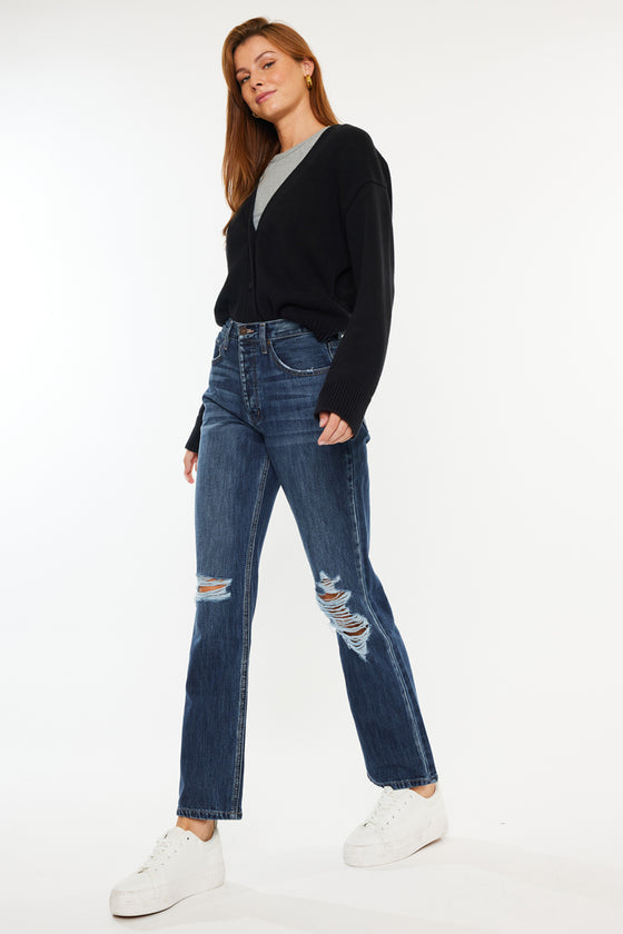 Dixon Ultra High Rise 90's Boyfriend Jeans - Official Kancan USA