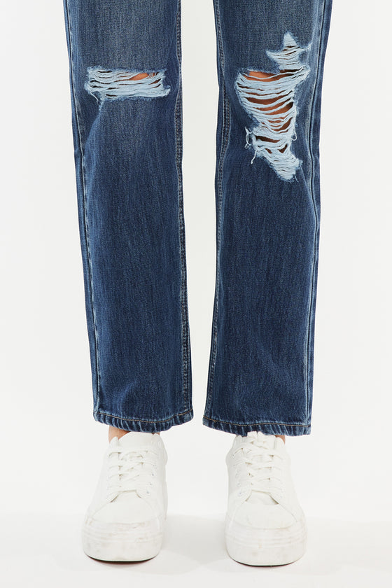 Dixon Ultra High Rise 90's Boyfriend Jeans - Official Kancan USA