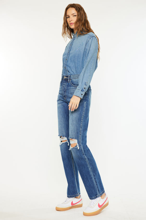 Dixon Ultra High Rise 90's Boyfriend Jeans