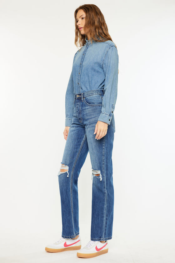 Dixon Ultra High Rise 90's Boyfriend Jeans