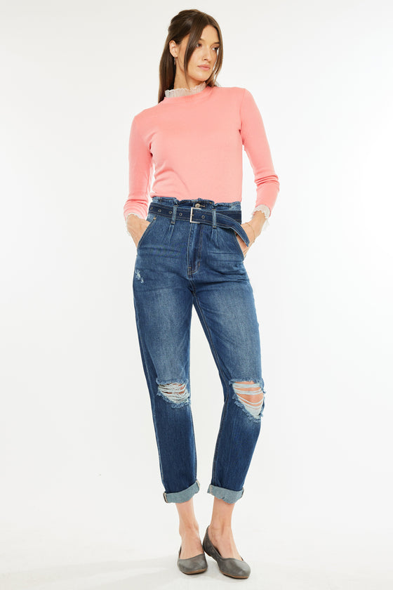 Ilena Ultra High Rise Mom Jeans