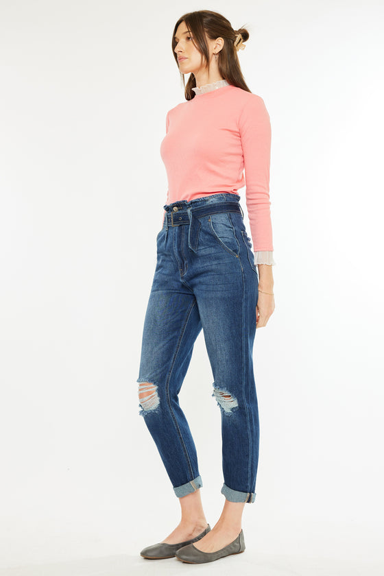 Ilena Ultra High Rise Mom Jeans