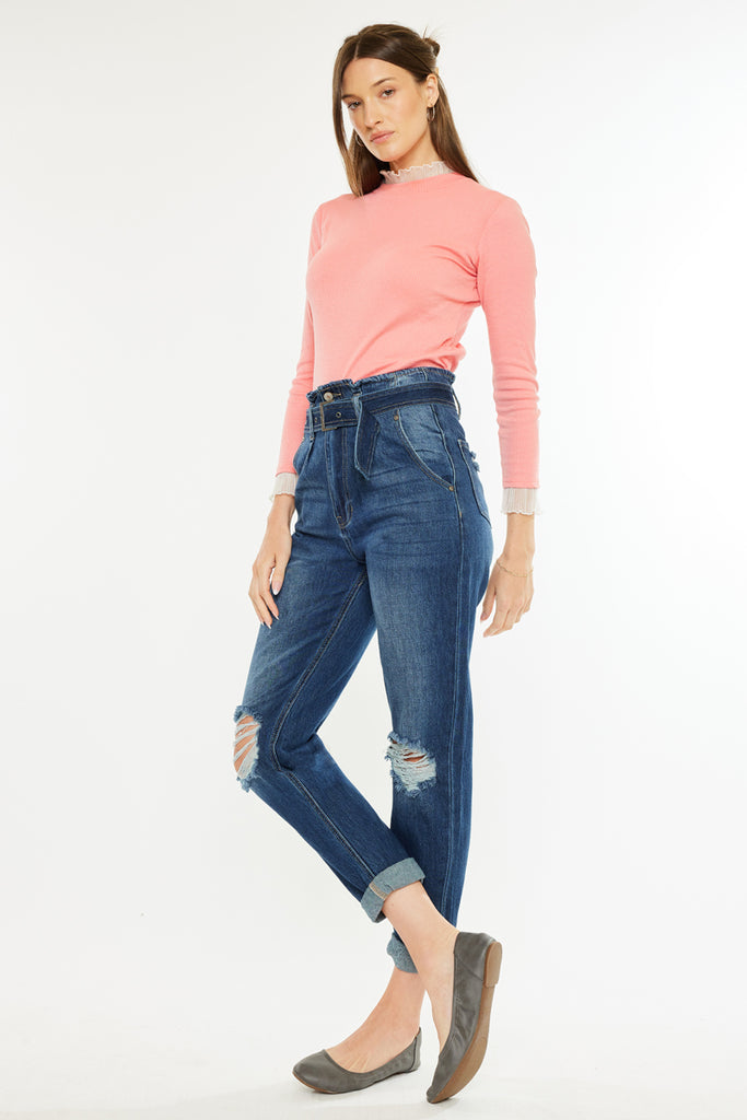 Ilena Ultra High Rise Mom Jeans