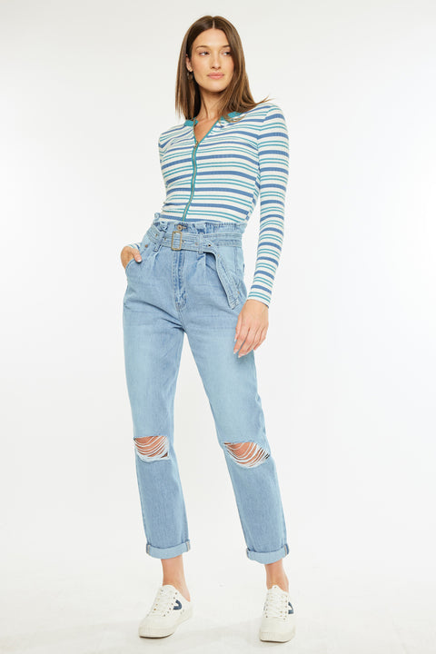 Ilena Ultra High Rise Mom Jeans