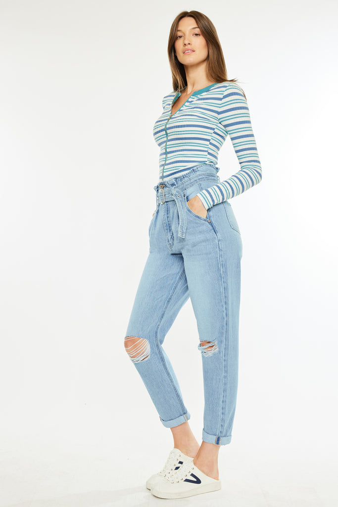 Ilena Ultra High Rise Mom Jeans