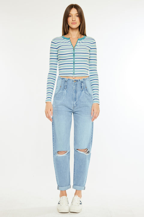 Ilena Ultra High Rise Mom Jeans