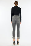 Janis High Rise Slim Straight Leg Jeans