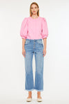 Taurus High Rise Straight Leg Jeans