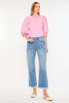 Taurus High Rise Straight Leg Jeans