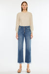 Taurus High Rise Straight Leg Jeans