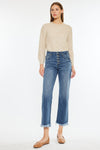 Taurus High Rise Straight Leg Jeans