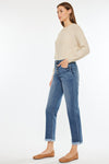 Taurus High Rise Straight Leg Jeans