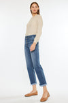 Taurus High Rise Straight Leg Jeans