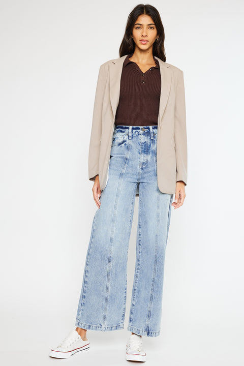 Mara Ultra High Rise 90's Wide Leg Jeans - Official Kancan USA