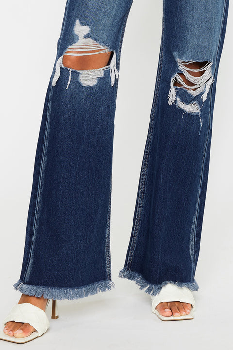 Jules Ultra High Rise 90's Flare Jeans - Official Kancan USA